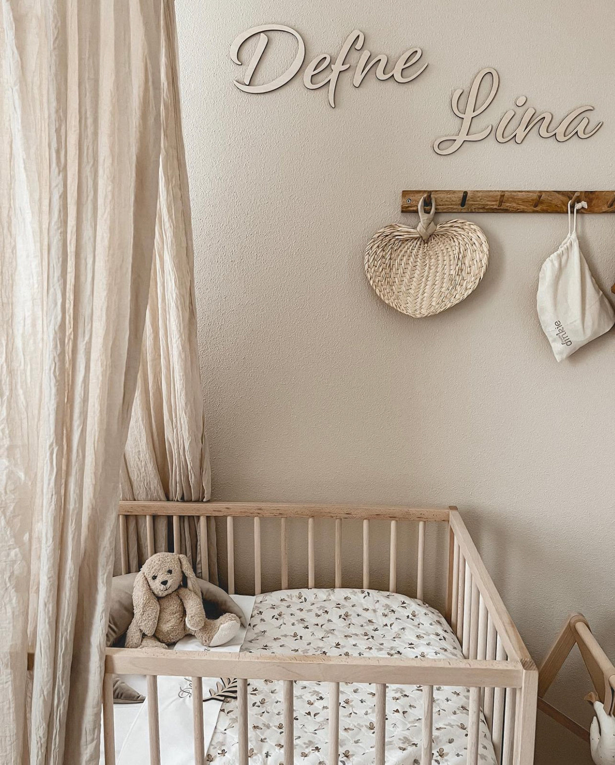 Deken dubbelzijdig "teddy/takjes"