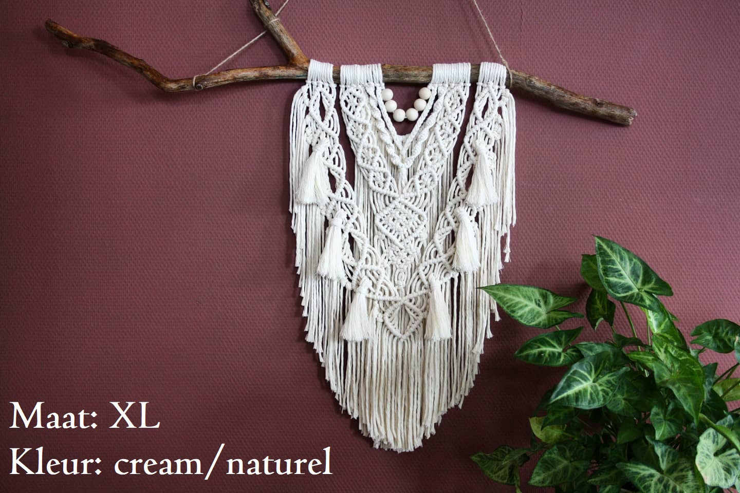 Macrame Wandkleed by MacraMandy