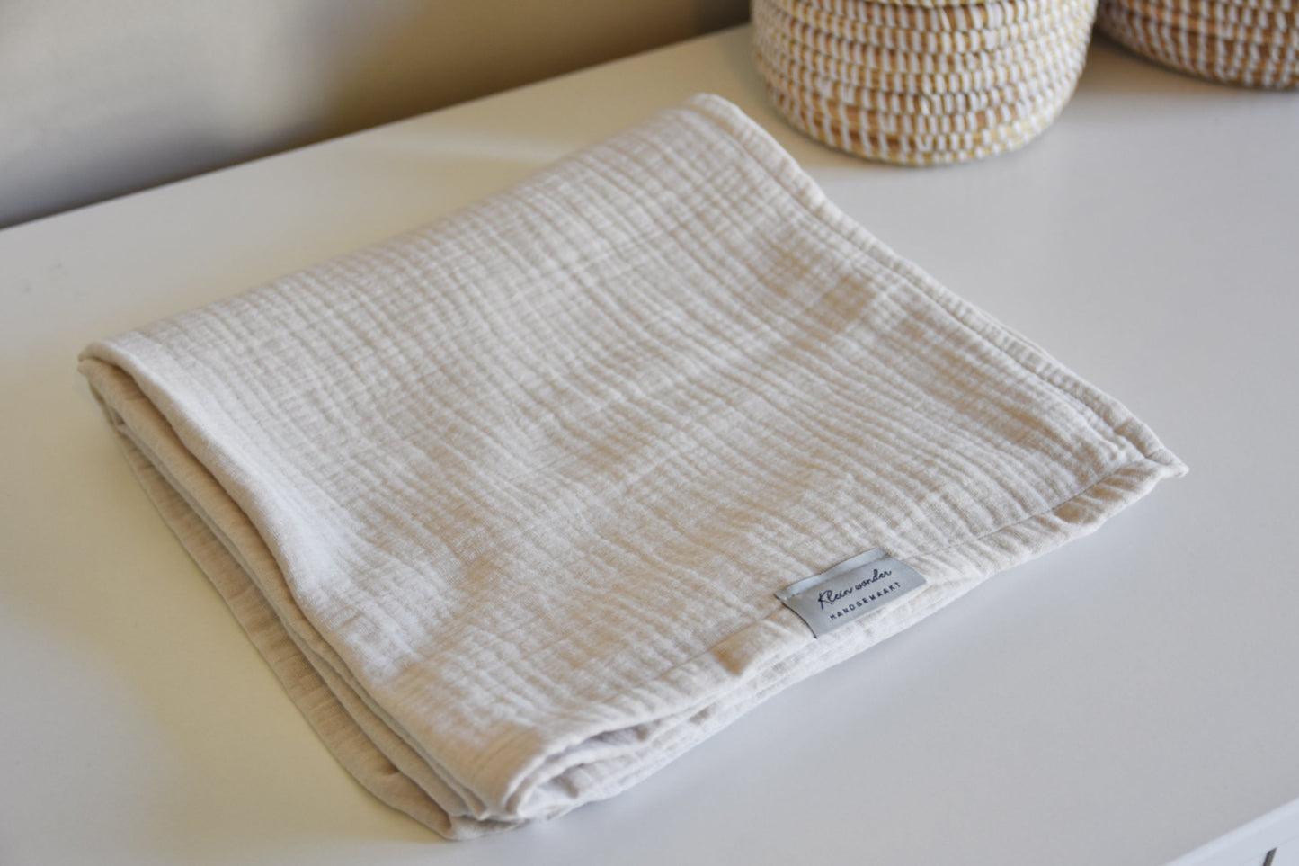 Hydrofiel doek 100x100cm "licht beige"