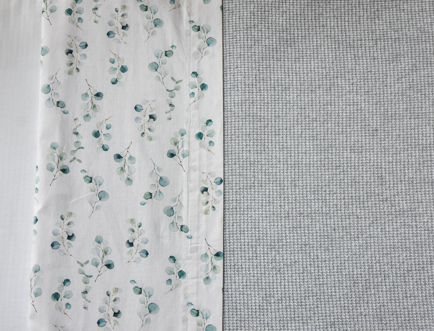 Deken Jacquard Katoen "Licht Grijs"