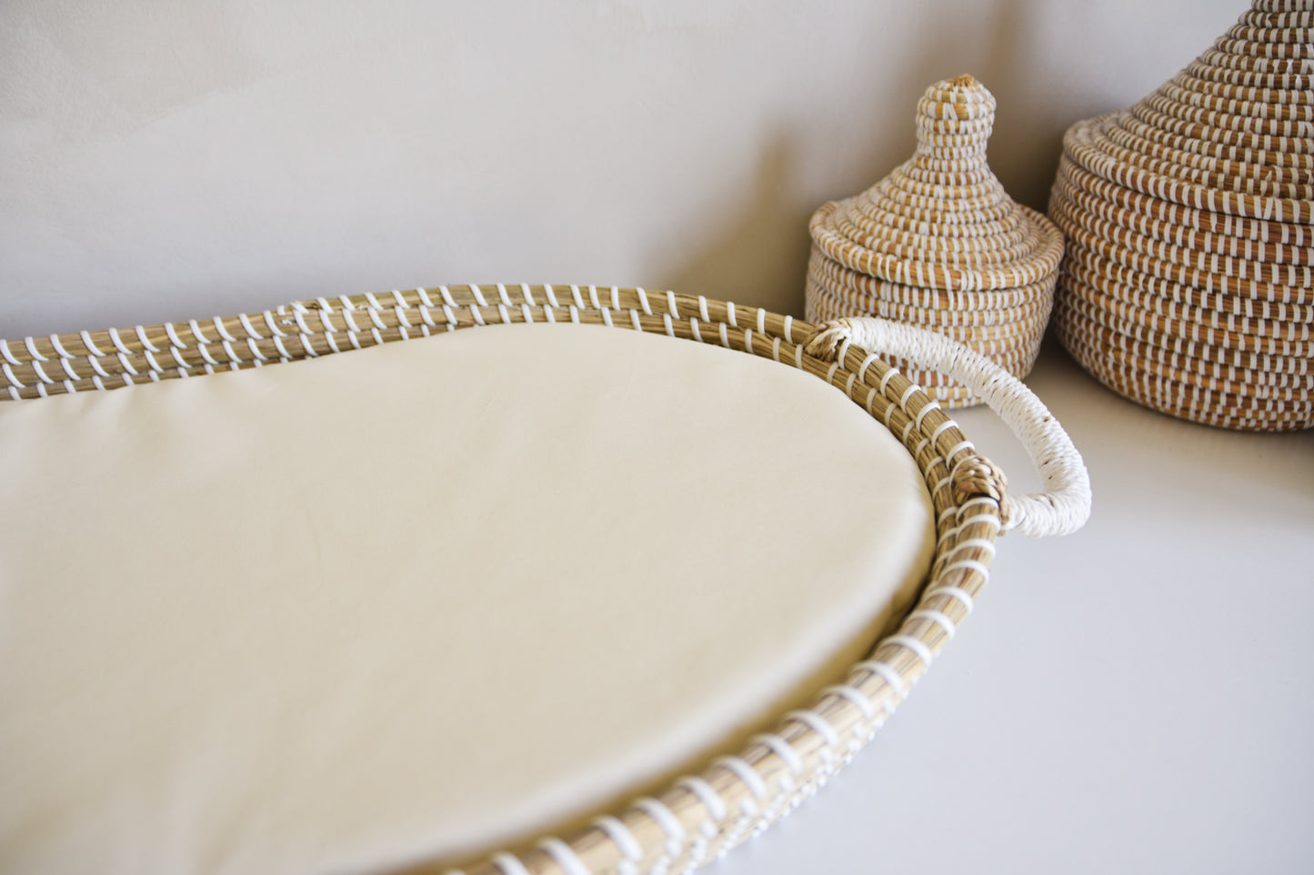 Waterafstotend matras verschoonmand ovaal 70x30cm