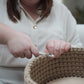 Mozesmandje Wiegje | DIY Pakket | Kleur naar Keuze | Incl Haaknaald, Matras en Molton