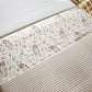 laken met bohemian print en aardetinten