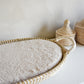 Matrashoes verschoonmand Kwantum / mozesmandje "Teddy beige"