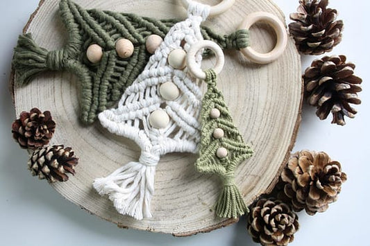 Macrame Kerstboom by Macramandy