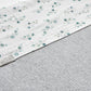 Deken Jacquard Katoen "Licht Grijs"