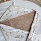 Badcape "Takjes Taupe"