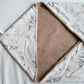 Badcape "Takjes Taupe"