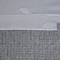 Deken Jacquard Katoen "Licht Grijs"