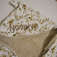 Gepersonaliseerd met naam: Hydrofiel doek met ruffles